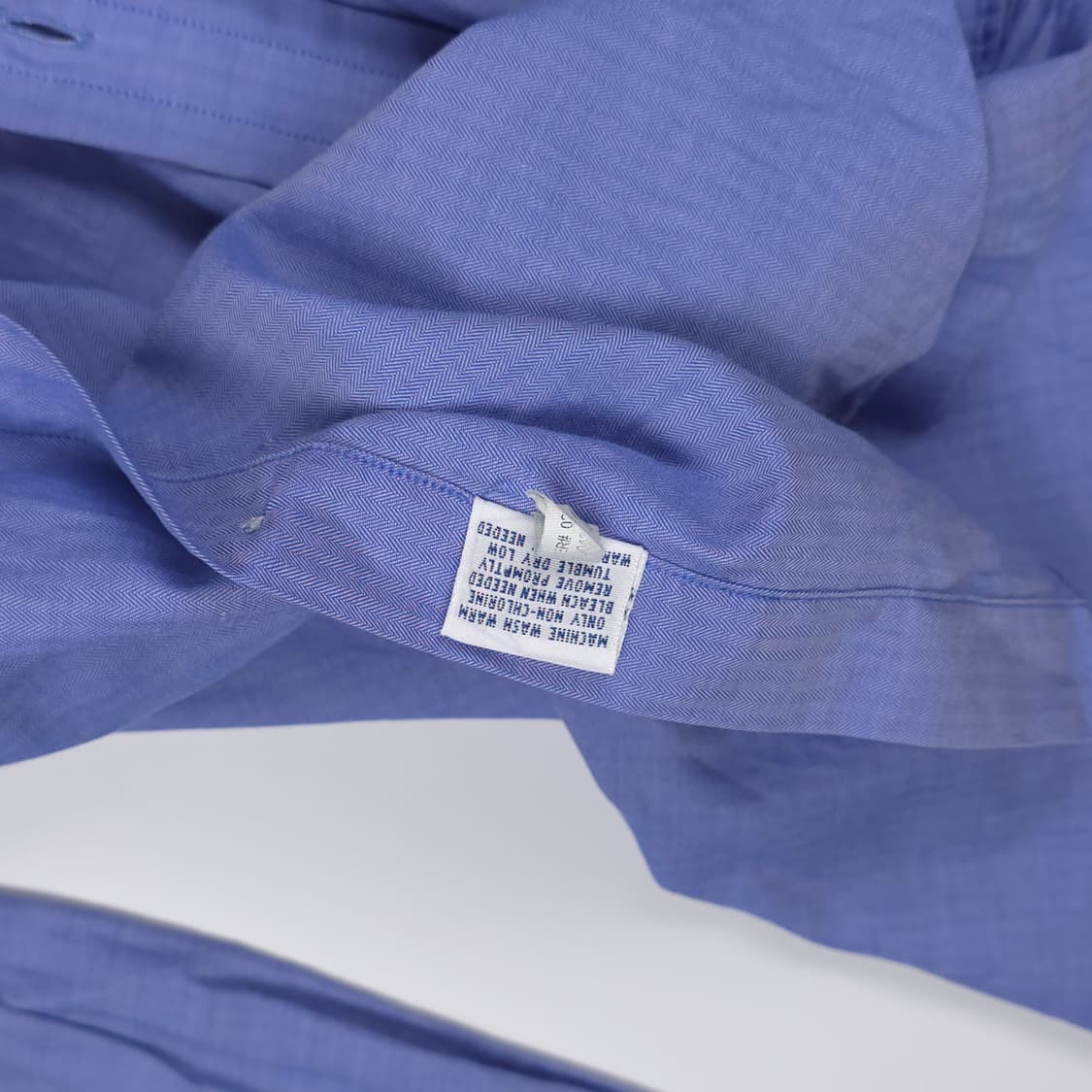 폴로 랄프로렌 RL 트윌 코튼셔츠 스카이블루 (M) 상품이미지5