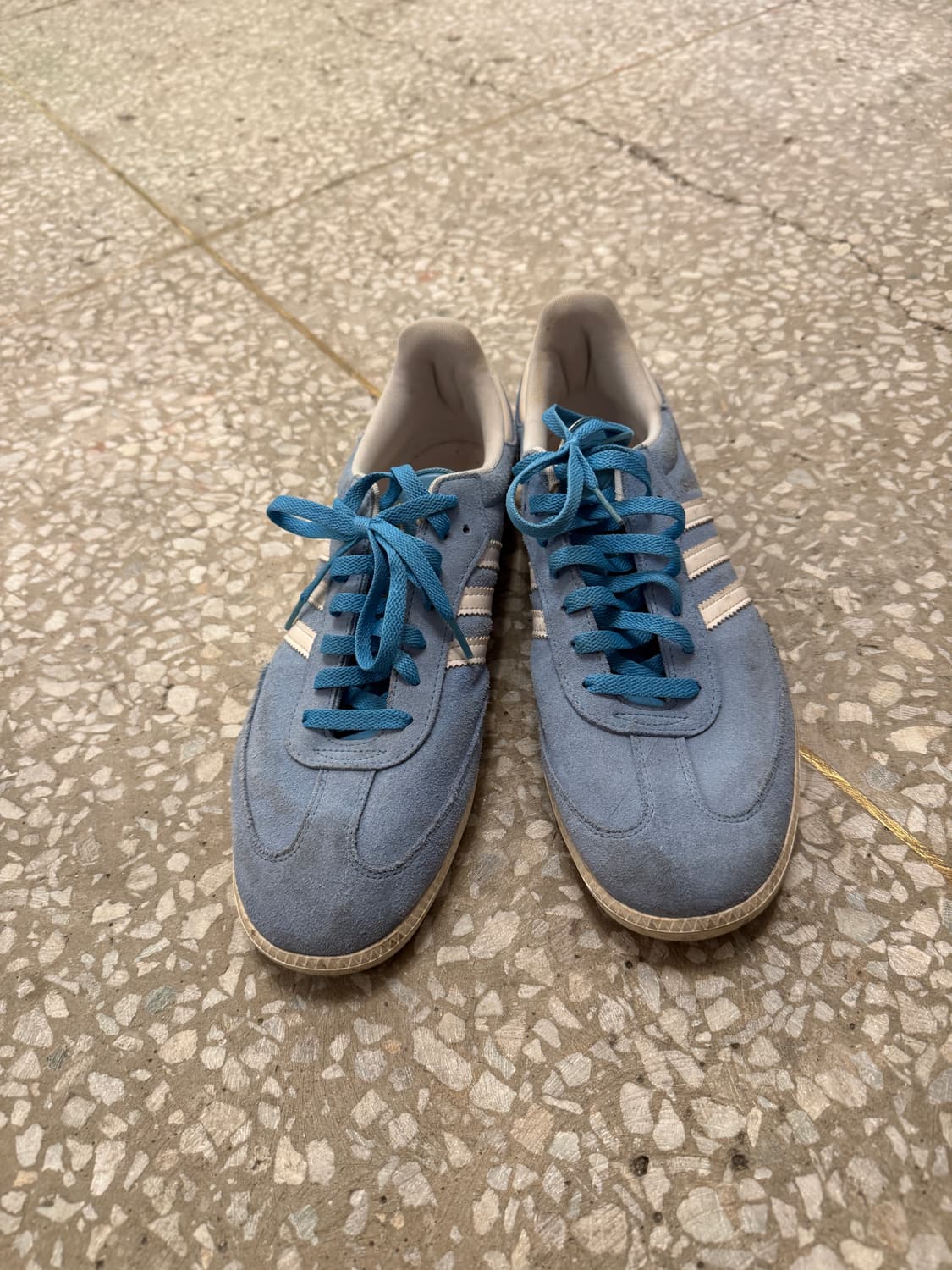 스카이 블루 아디다스 삼바 285~ 290 상품이미지4