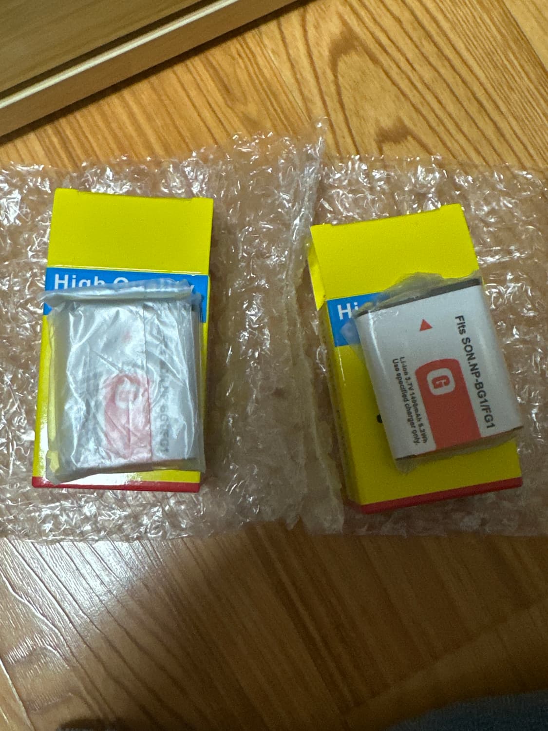 [새상품] 소니 NP-BG1/FG1 1400mAh 배터리*2 상품이미지2