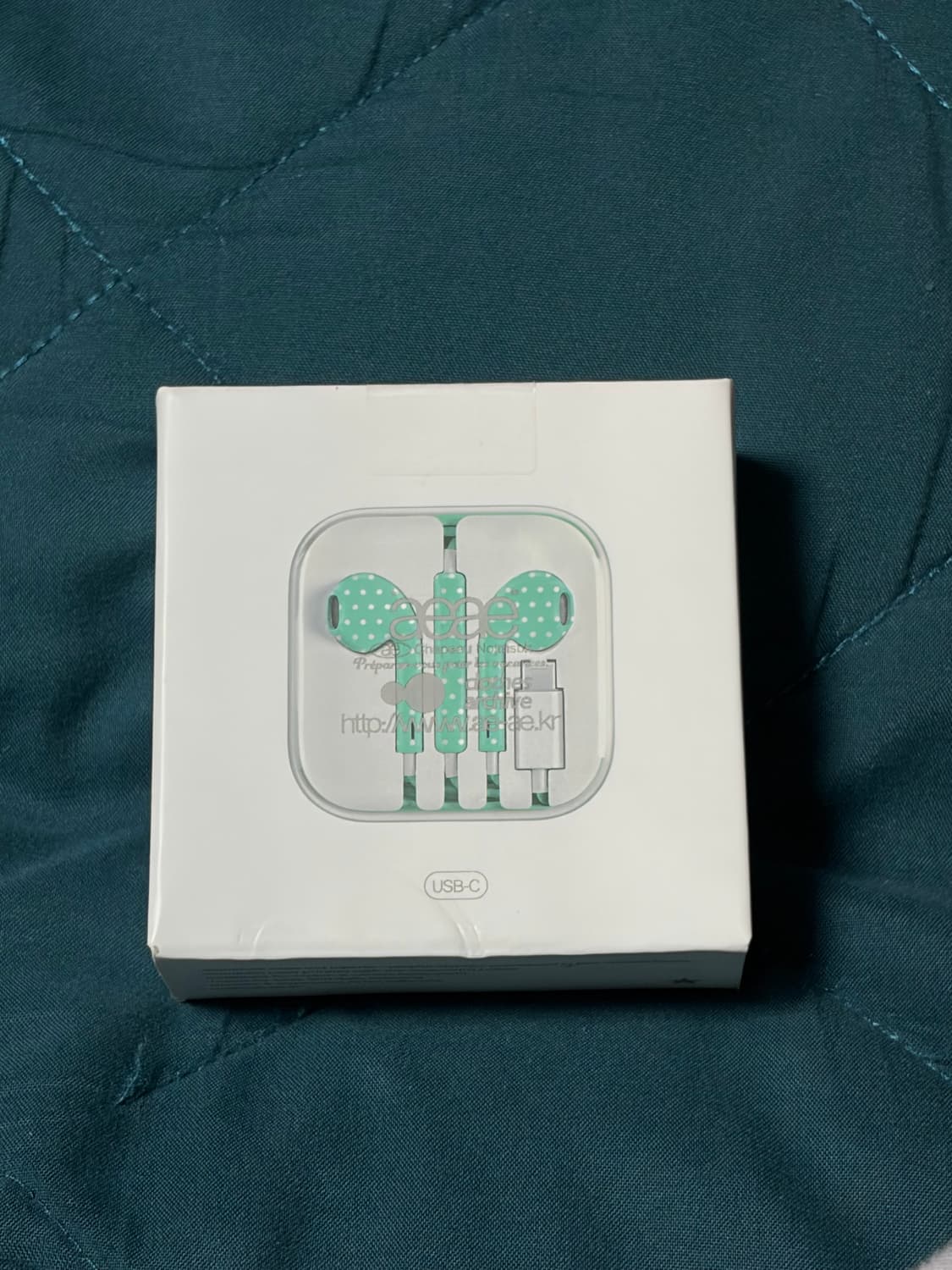 aeae 이어폰 민트 상품이미지1