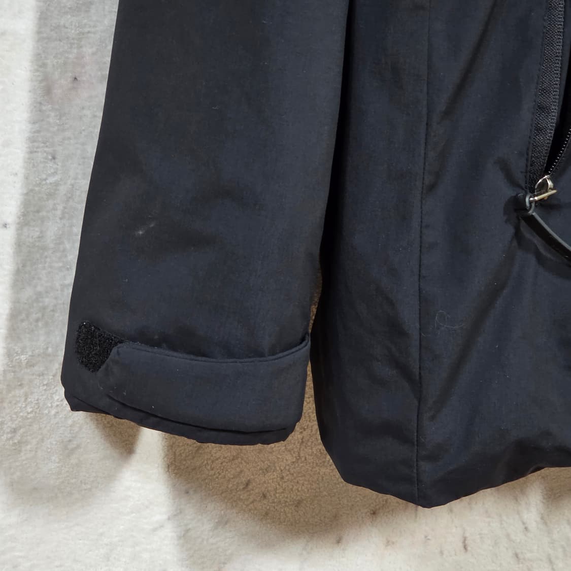 헤드 빈티지 블랙 패딩 점퍼 상품이미지3