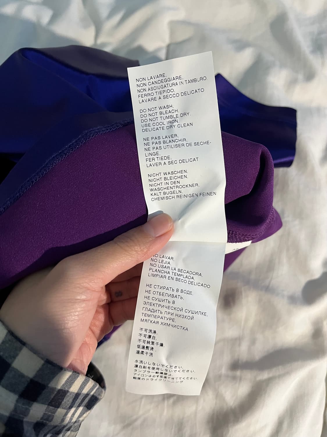 1017 ALYX 9SM zip purple shirt 상품이미지5