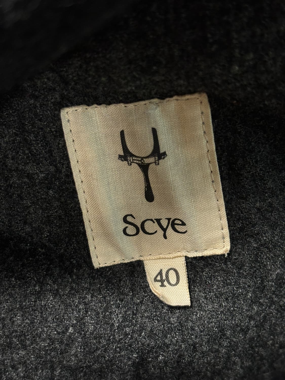 Scye 울자켓 상품이미지3