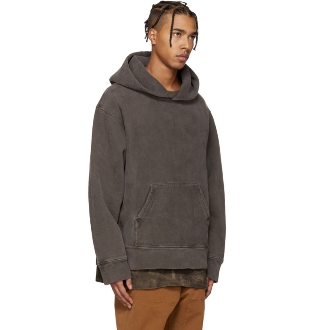 이지 시즌3 다크브라운 후드 상품이미지3