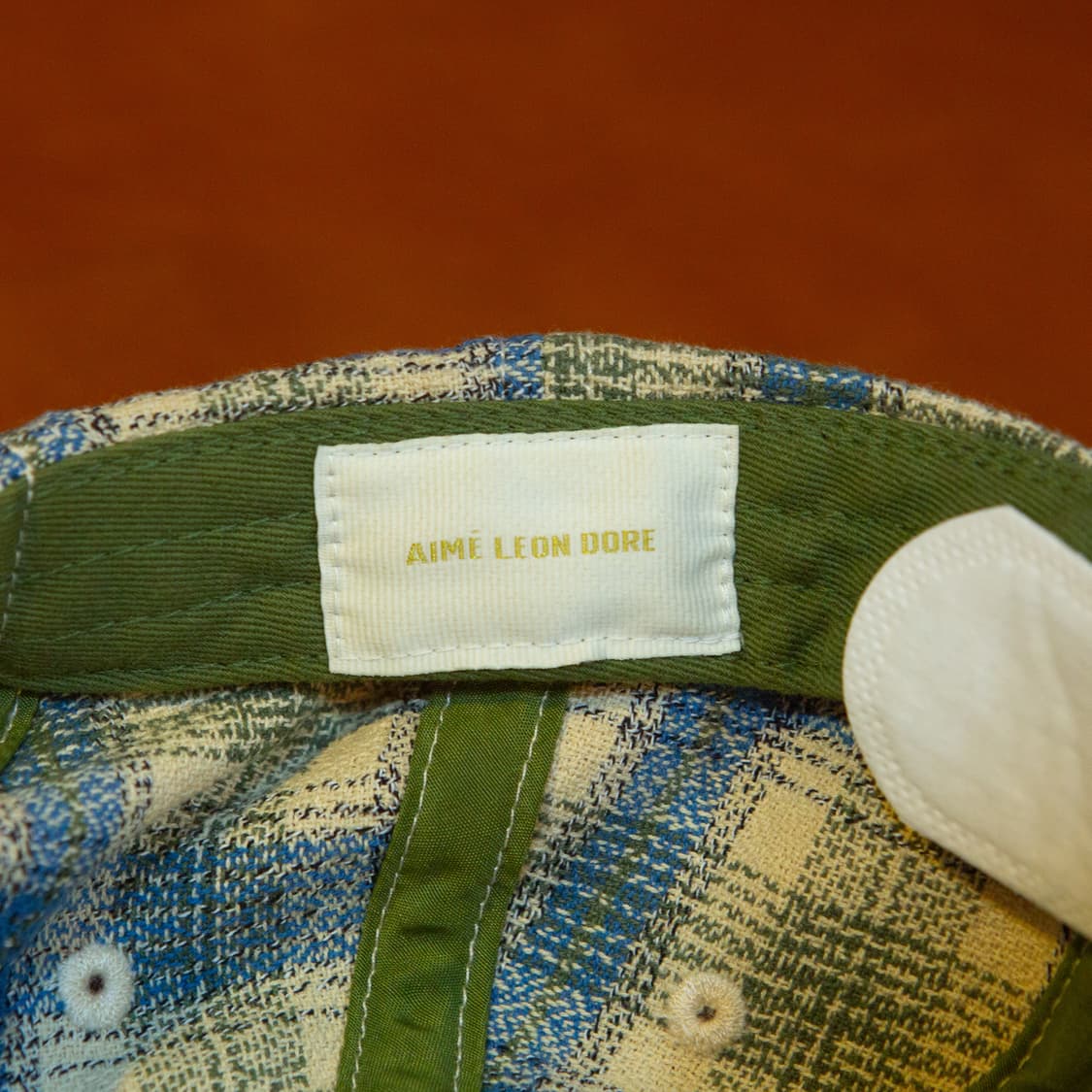 에임 레온 도르 체크 투톤 캡 상품이미지4