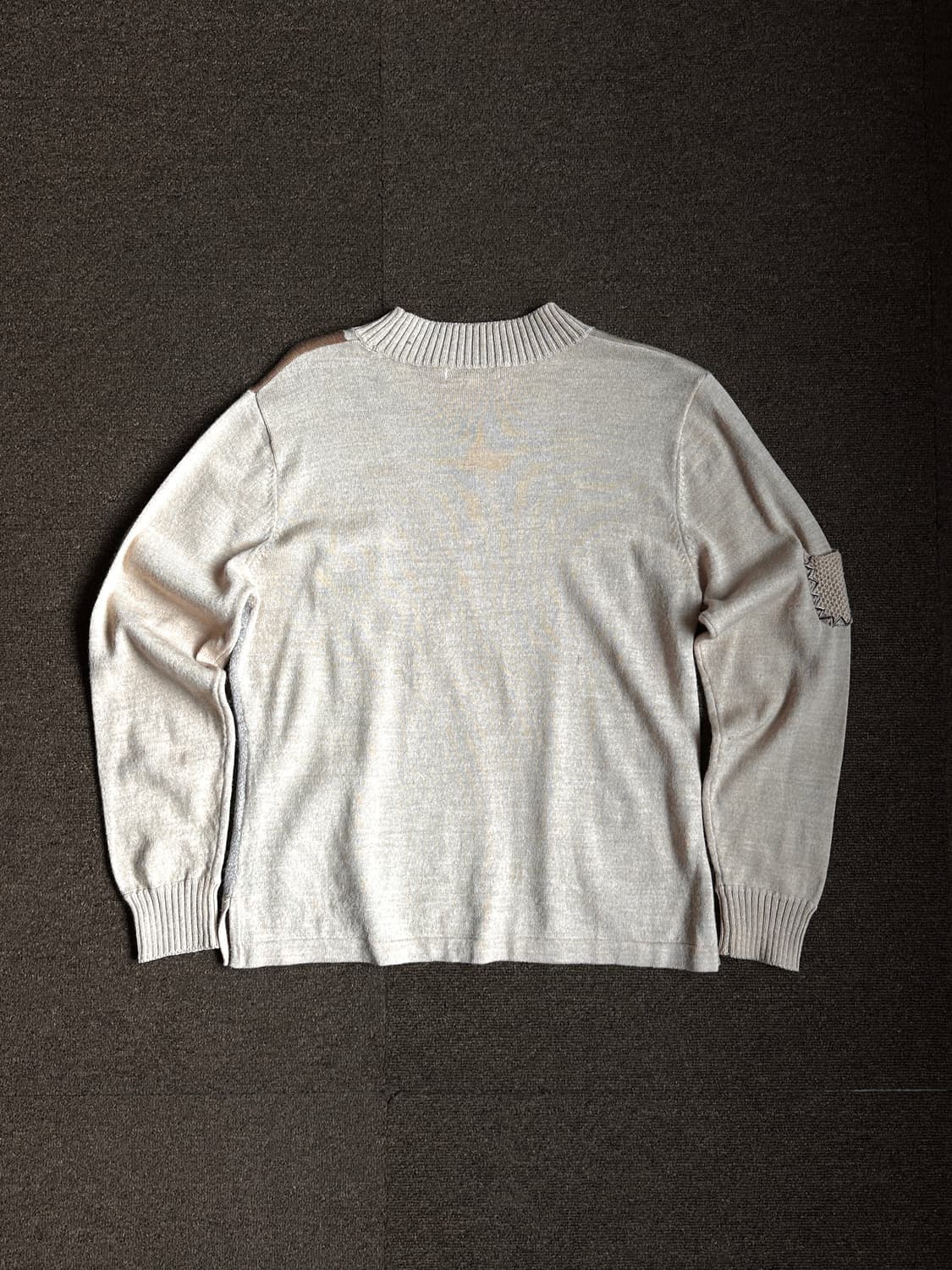 Yanpigelle 패치워크 무드 니트 상품이미지5