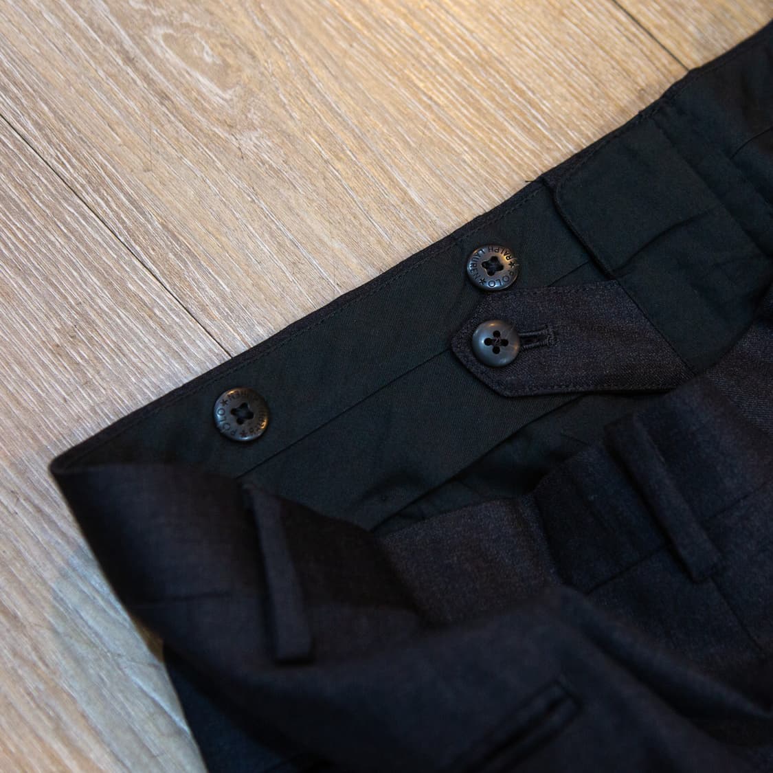 90s 폴로 랄프로렌 울 트라우져 다크 그레이 상품이미지6