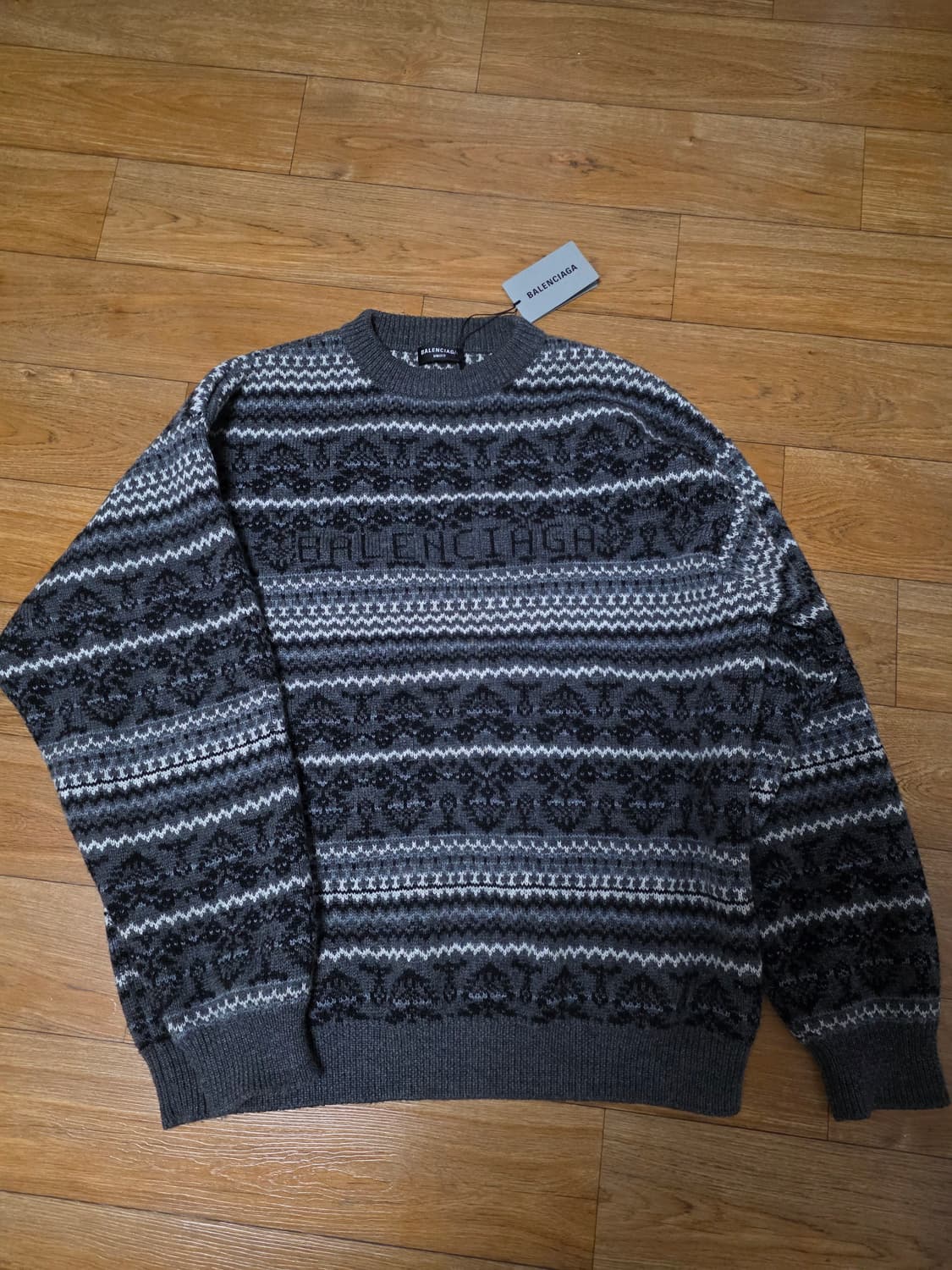 발렌시아가 페어아일 노르딕 니트  상품이미지1