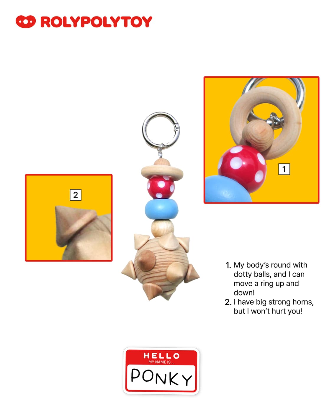 Ponky Keyring 상품이미지3