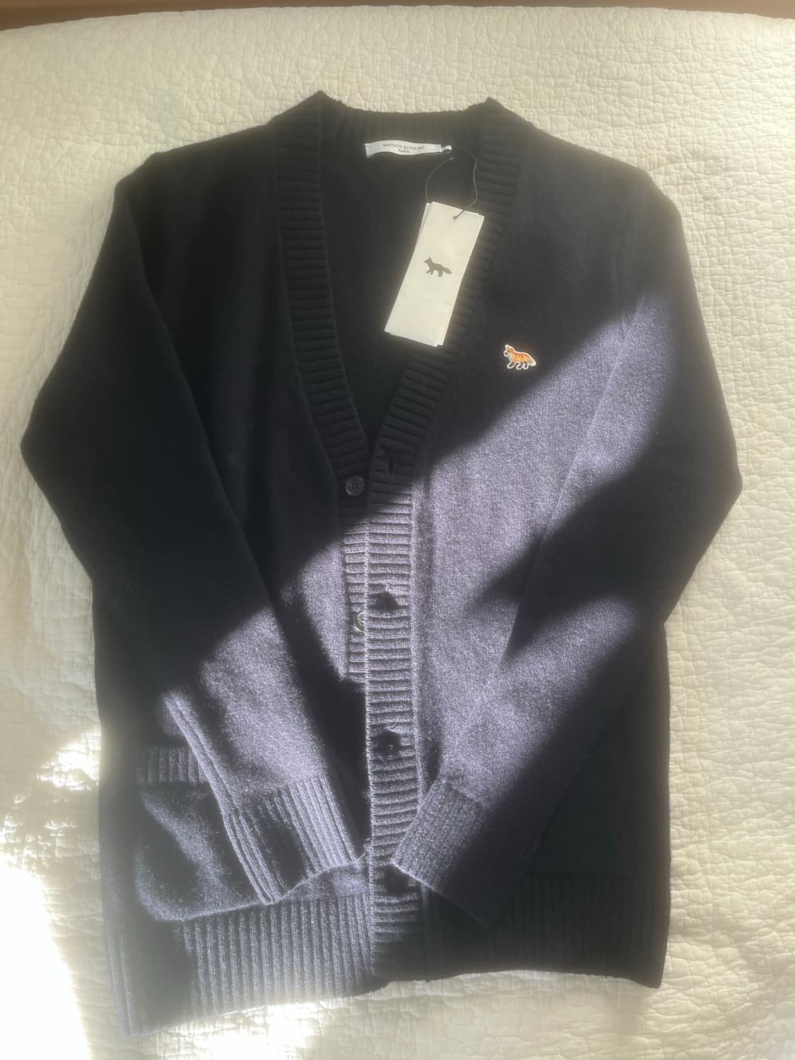 메종키츠네  베이비폭스 가디건 상품이미지1