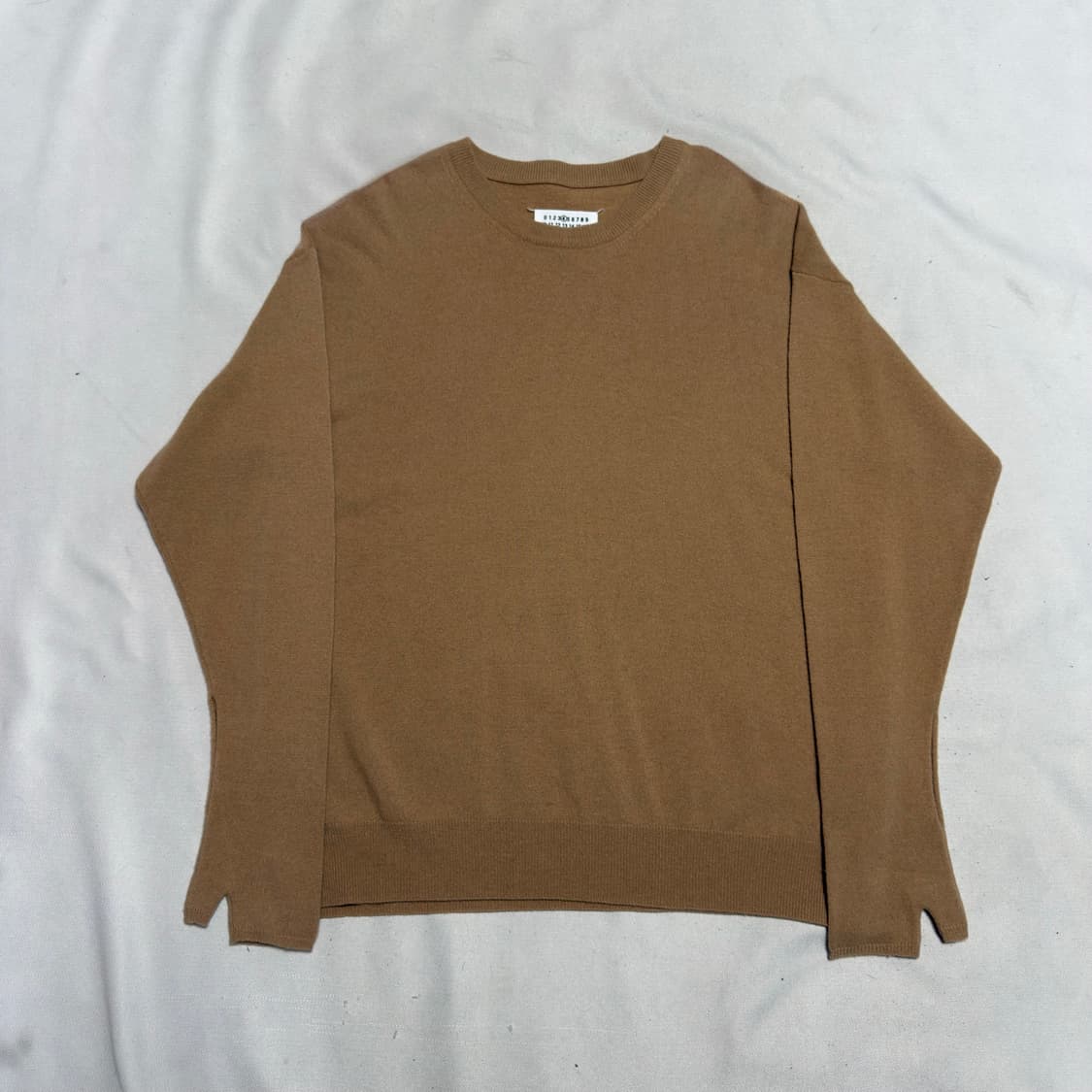 M 메종마르지엘라 베이지 코튼 니트  상품이미지2