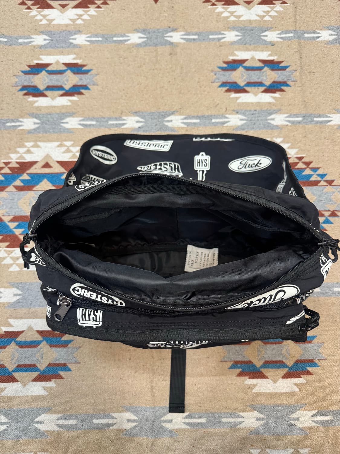 [OS] 히스테릭글래머 프린트 숄더백 블랙  상품이미지5