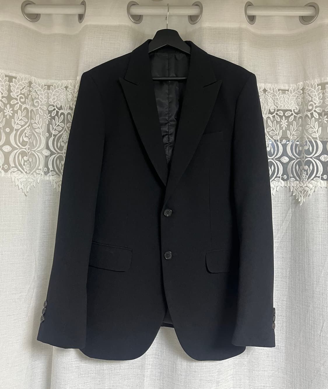 (핏 보장) Black homme shining blazer 상품이미지3