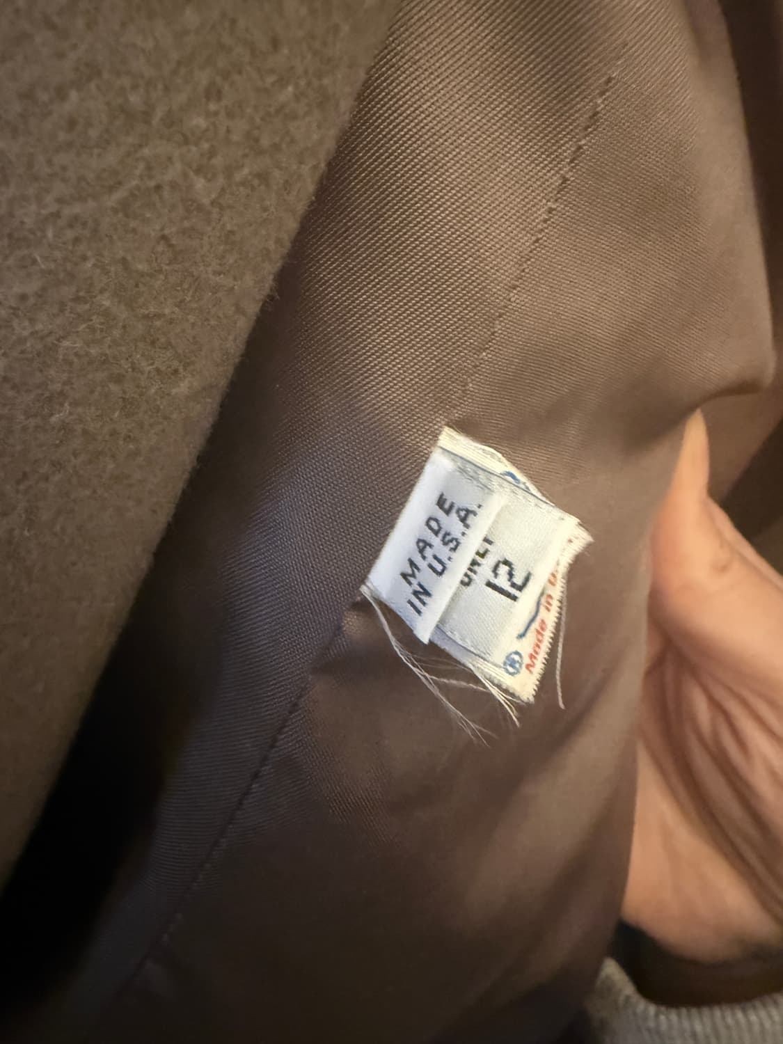 캘빈클라인 더블롱코트 상품이미지3