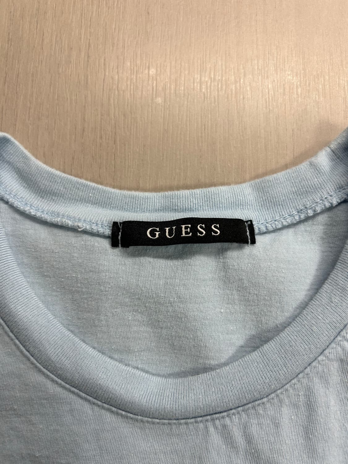 게스 블루 반팔 상품이미지2