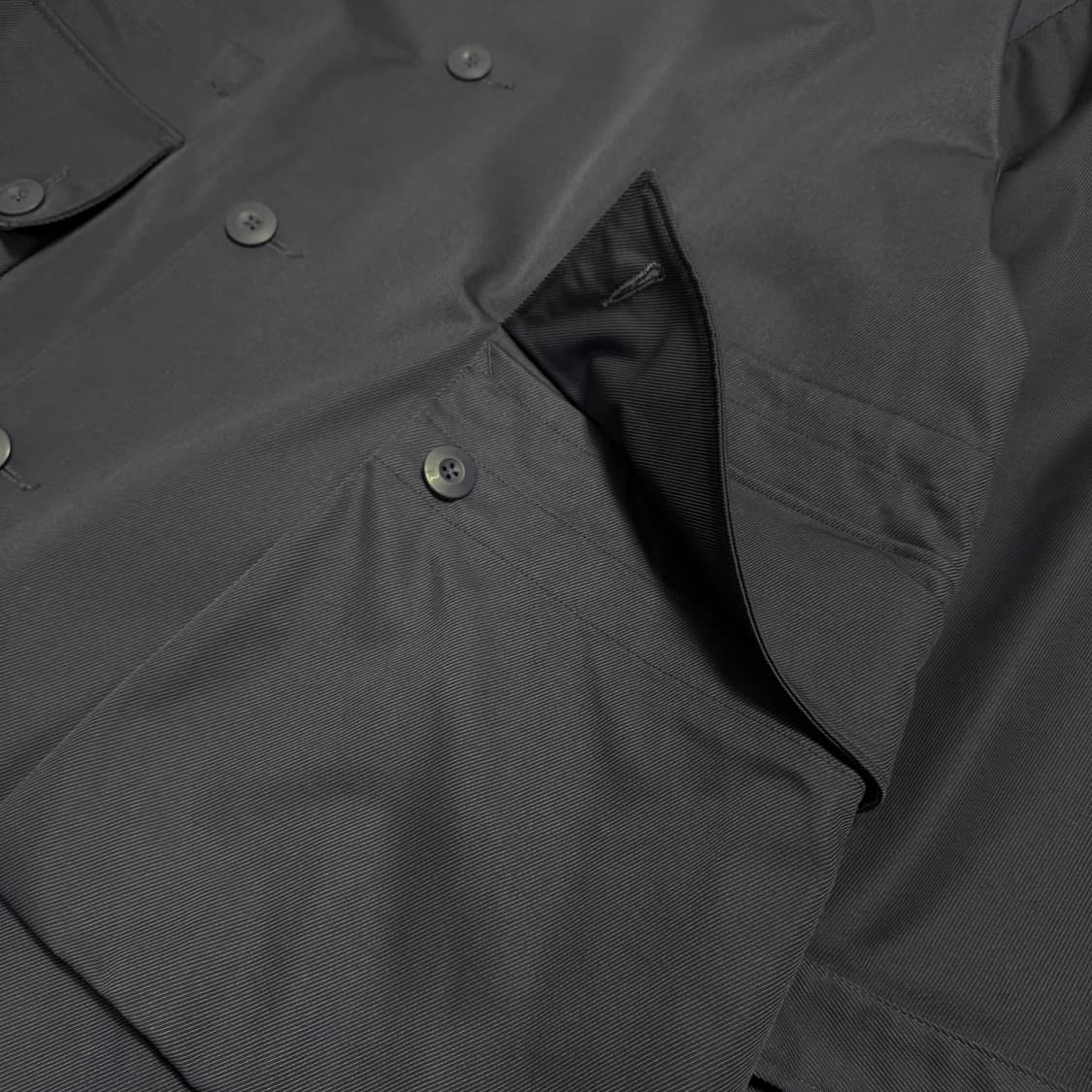 니코앤드(niko and...) 네이비컬러 빅실루엣 유로 밀리터리 코트 상품이미지5