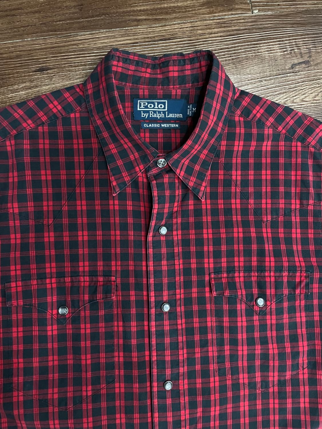 폴로 타탄체크 클래식 웨스턴 셔츠 상품이미지1