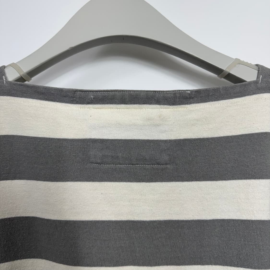 스펙테이터 스트라이프 보트넥 보더 티셔츠 남성XL 상품이미지4