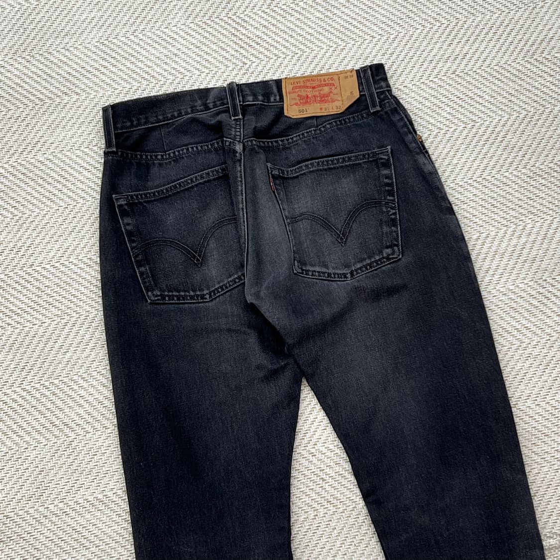 리바이스 501 흑청팬츠 r2205 상품이미지4