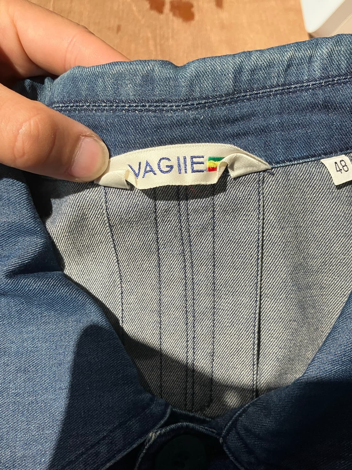 Vagiie 자수 데님 자켓 M 상품이미지8