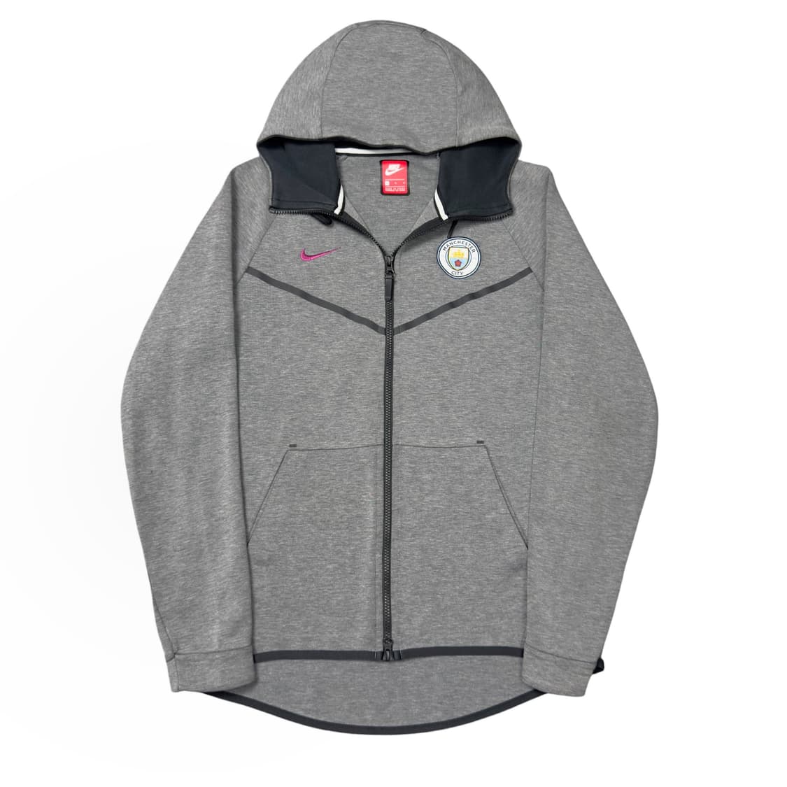 (M) 나이키 테크팩 맨체스터 시티 후드집업 그레이 상품이미지1