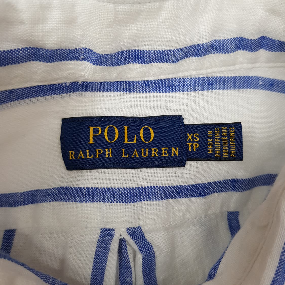 폴로랄프로렌 스트라이프 린넨 셔츠 XS사이즈 상품이미지7