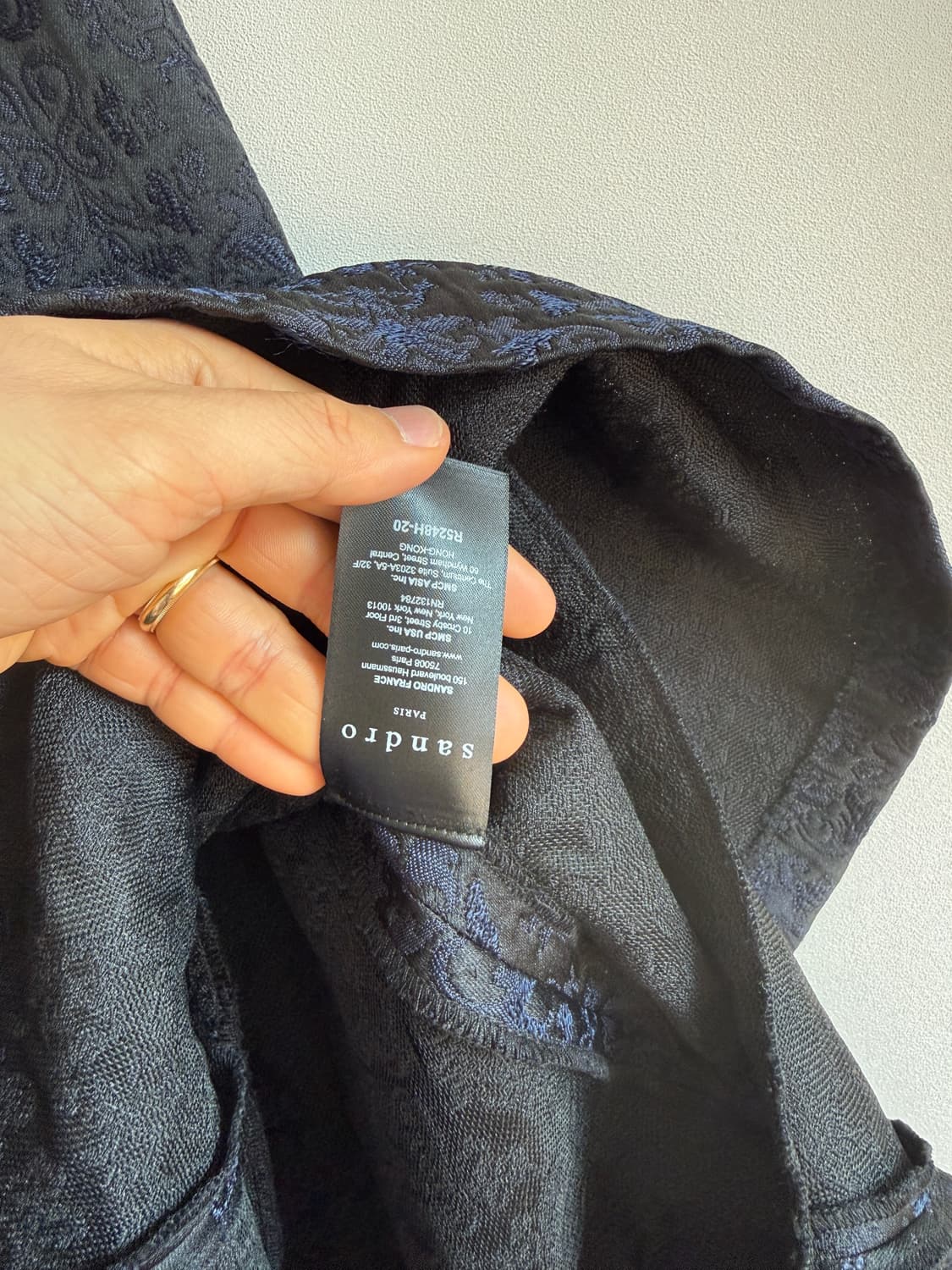 산드로(sandro) 시스루 원피스 상품이미지7