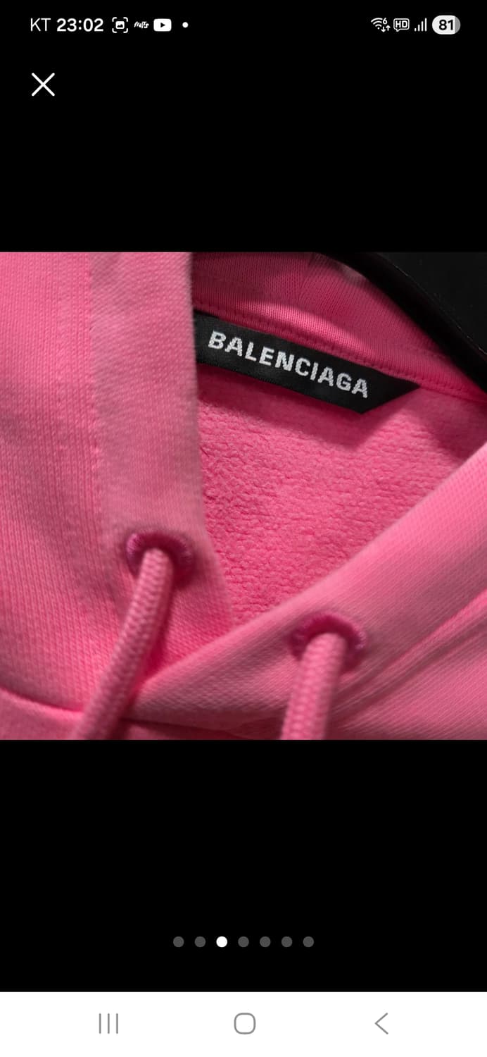 발렌시아가 후드티 새 상품 상품이미지4