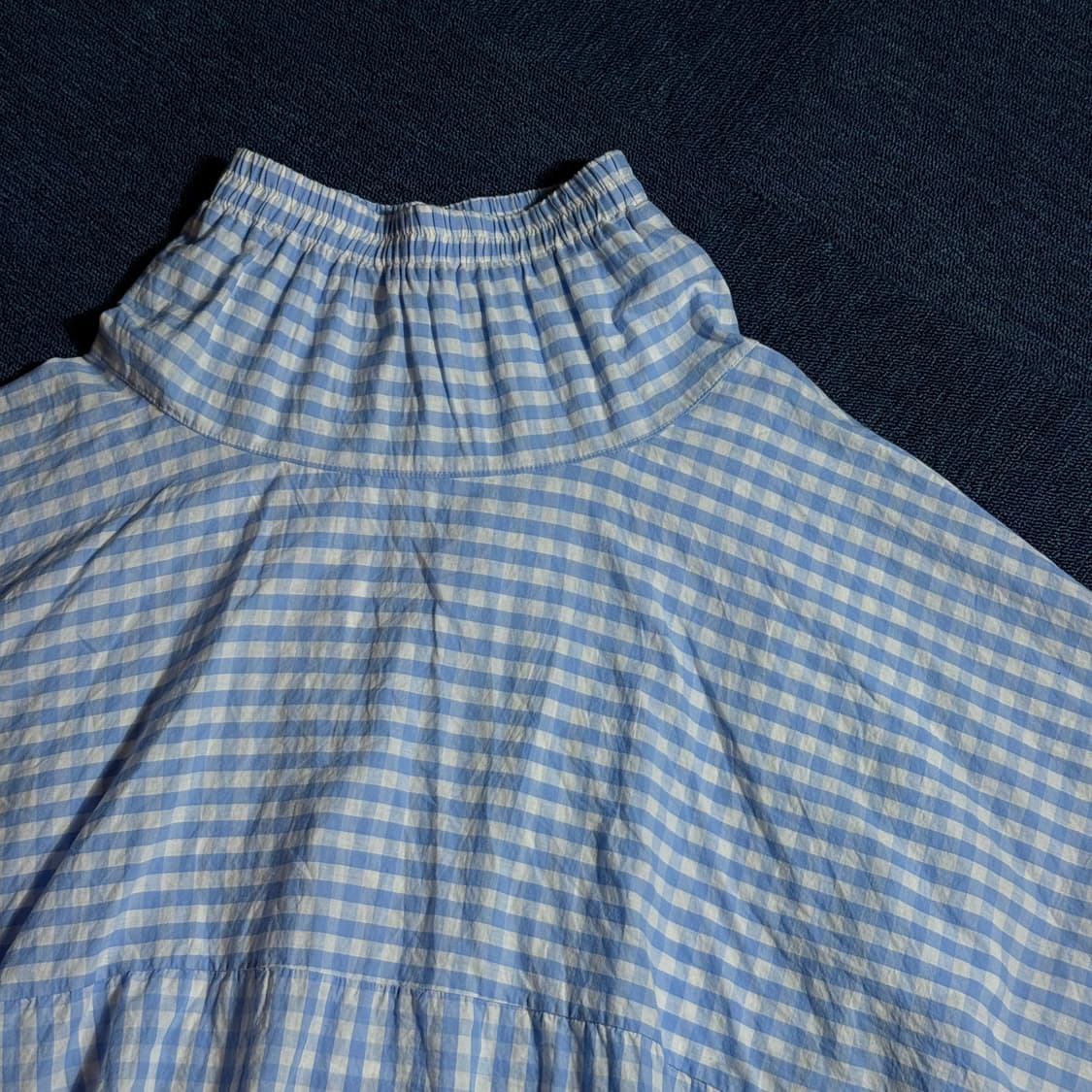 빈티지 체크패턴 스커트 상품이미지2