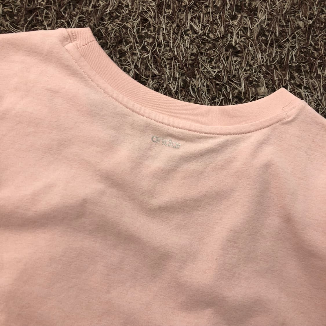 M 안다르 핑크 티셔츠 상품이미지4