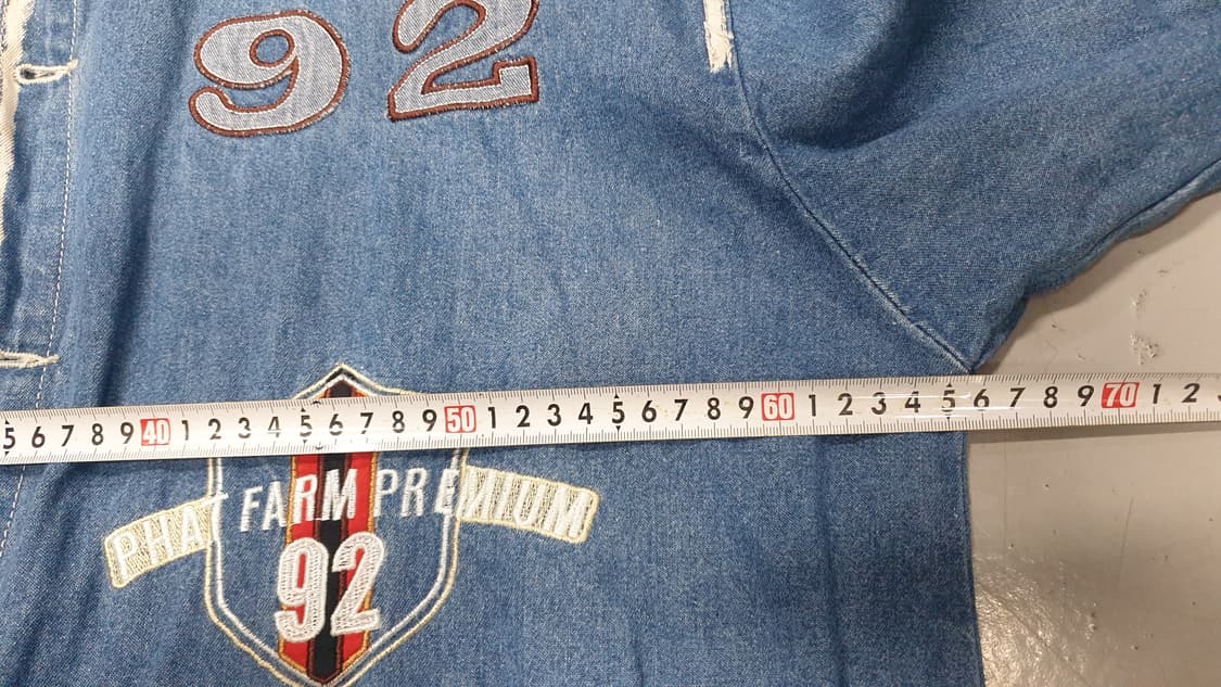 팻팜  데님 자켓 XXL 상품이미지6