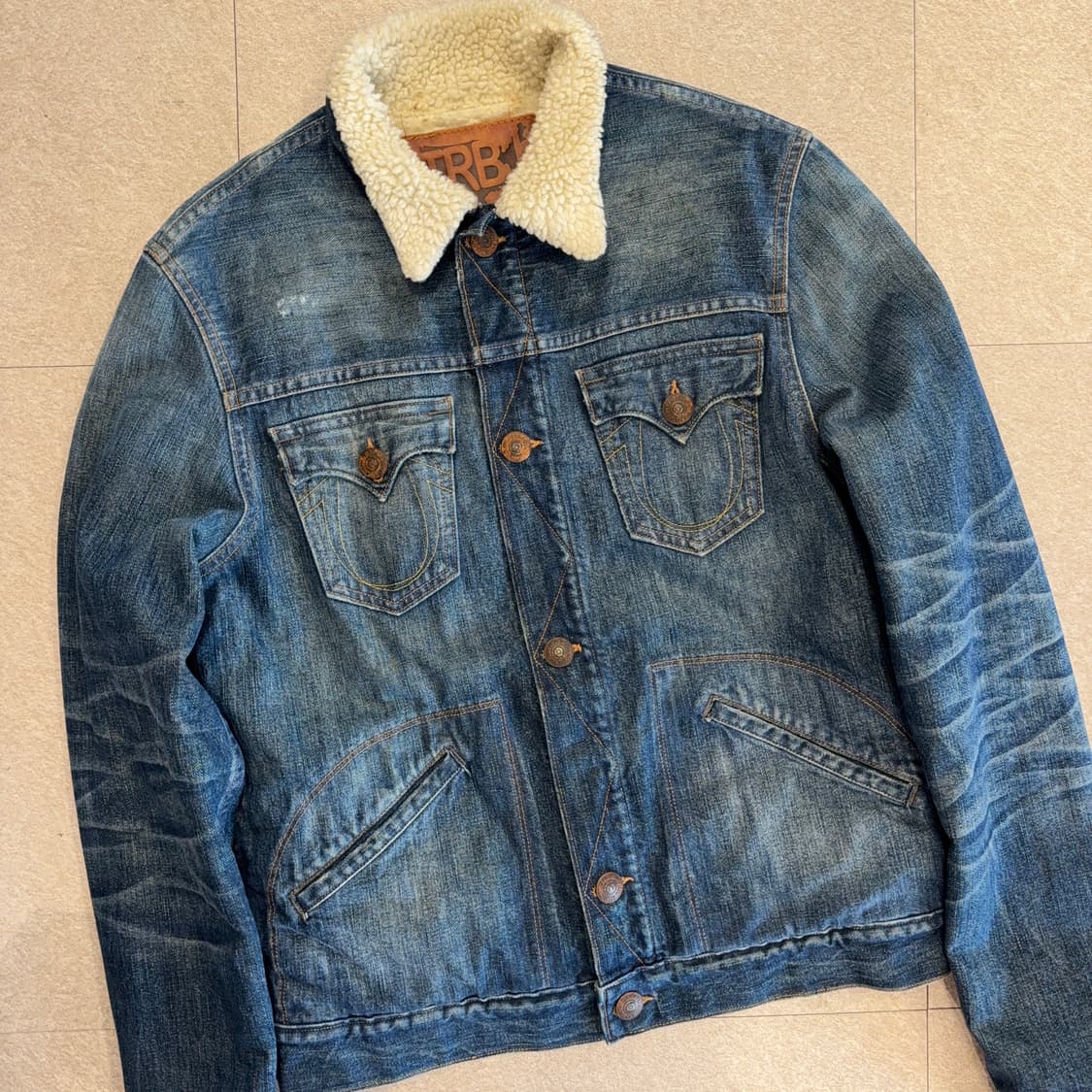 트루릴리전 셰르파 데님 자켓 상품이미지2