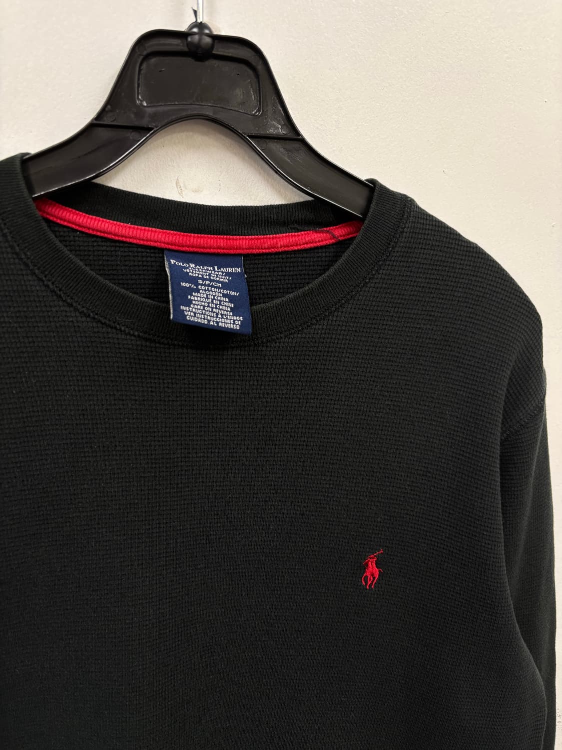 폴로랄프로렌 와플 긴팔티 상품이미지3