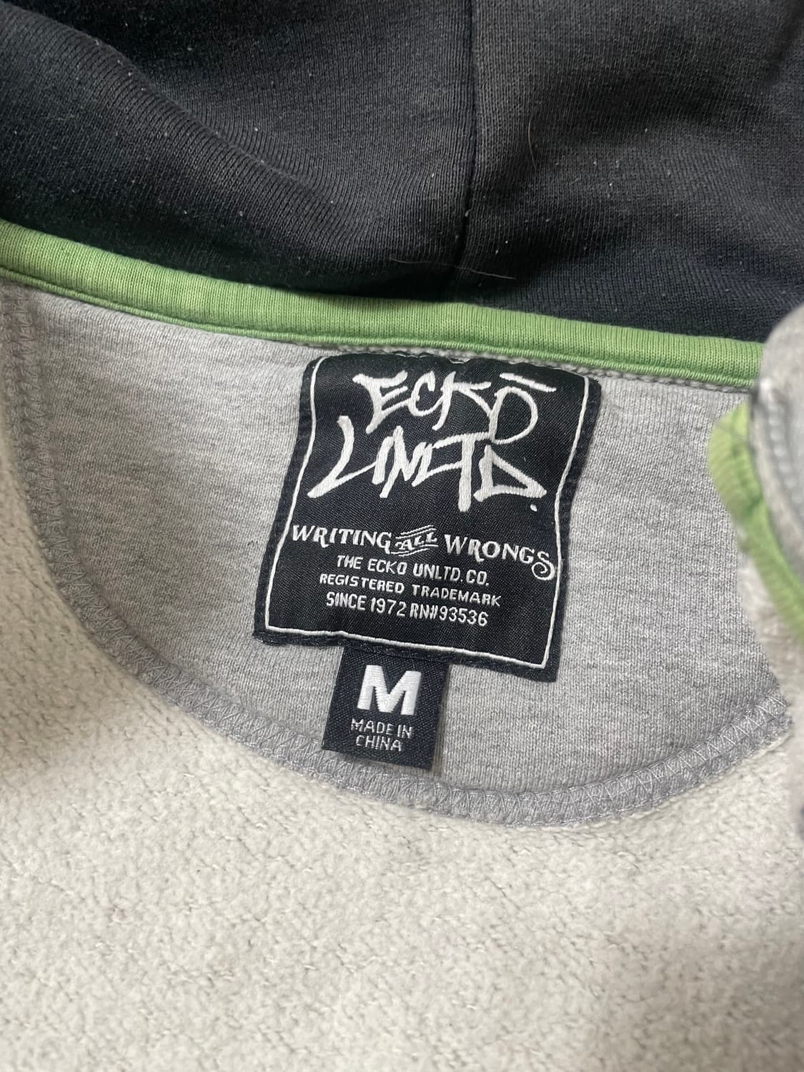 빈티지9. 에코언리미티드 올드스쿨 그래픽 후드집업 후디 Y2K 상품이미지4