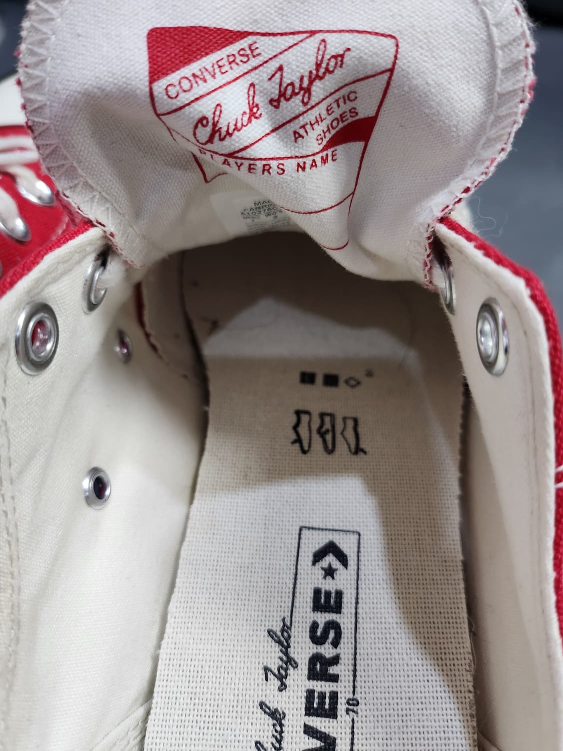 498) 컨버스 척 70 빈티지 캔버스 애나멜 스니커즈 상품이미지9