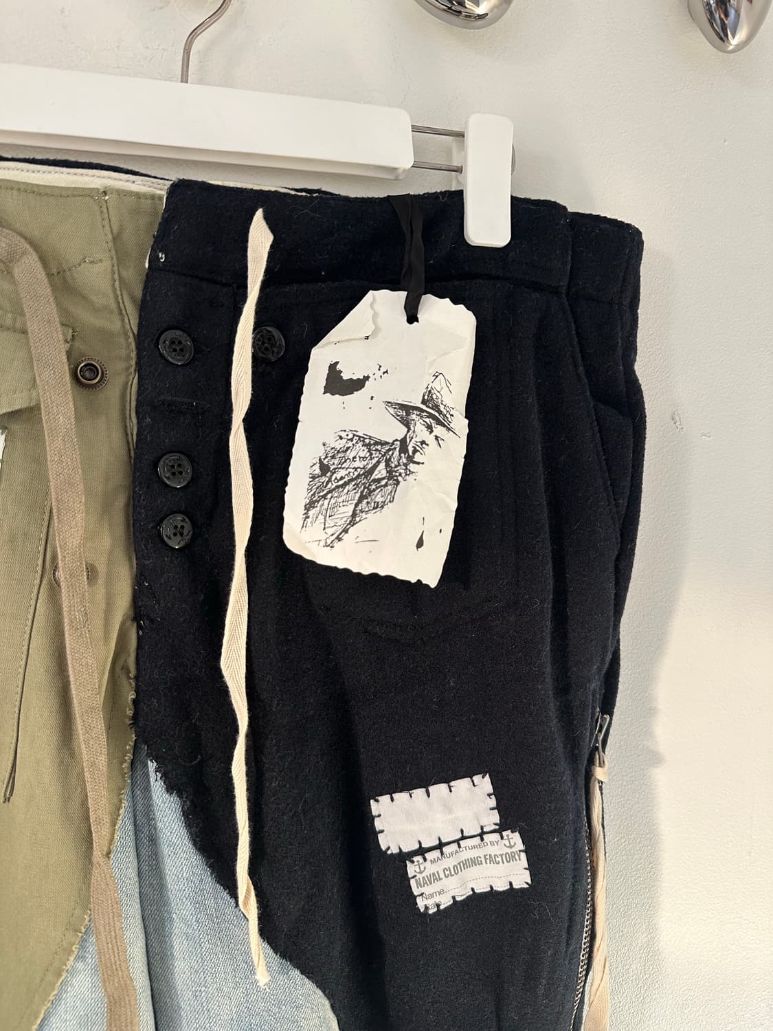 그렉로렌 리빌드 50/50 아카이브 레이어드 팬츠 상품이미지4