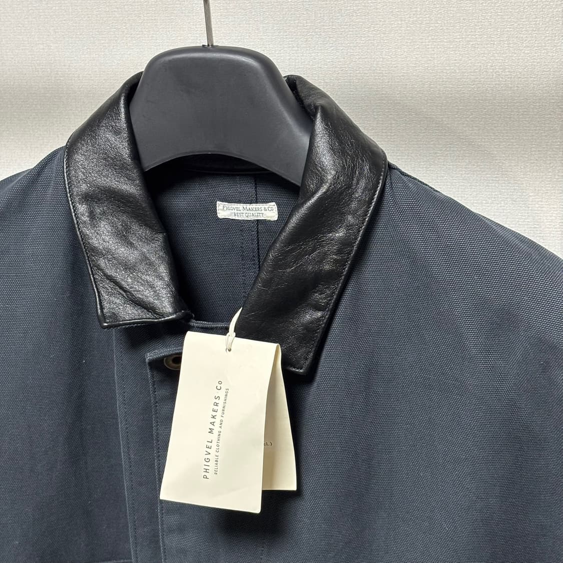 4) 피그벨 24FW 덕 클로스 초어 자켓 상품이미지3