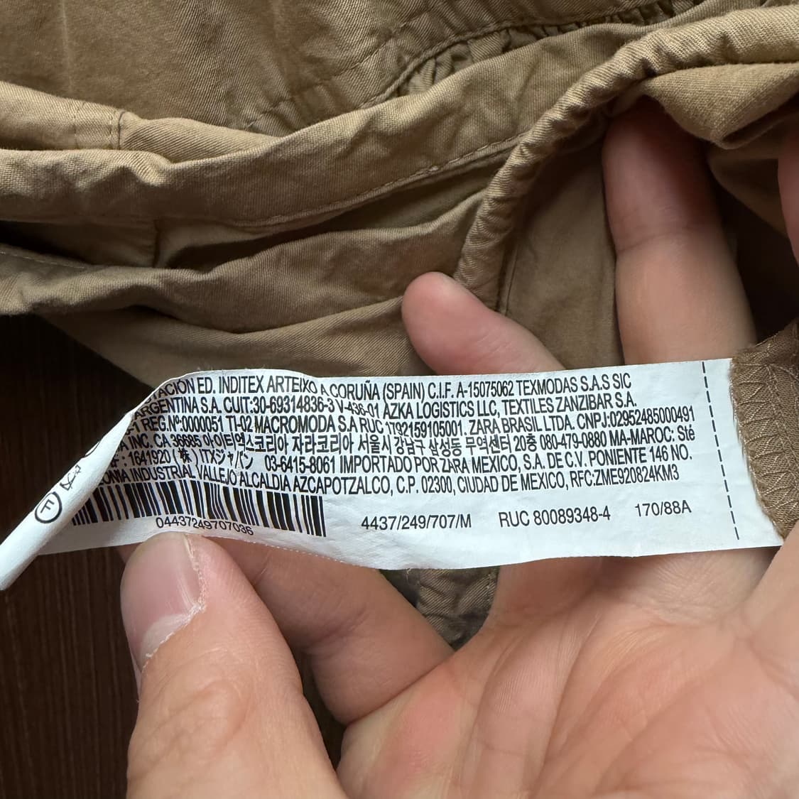 자라 민소매 블라우스 상품이미지3