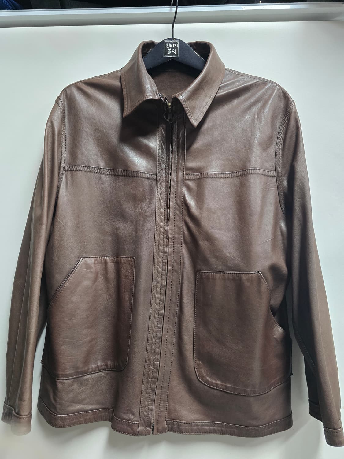 페루치 이탈리아 피렌체 핸드메이드 양가죽. 스웨이드 양면 자켓 52 상품이미지1