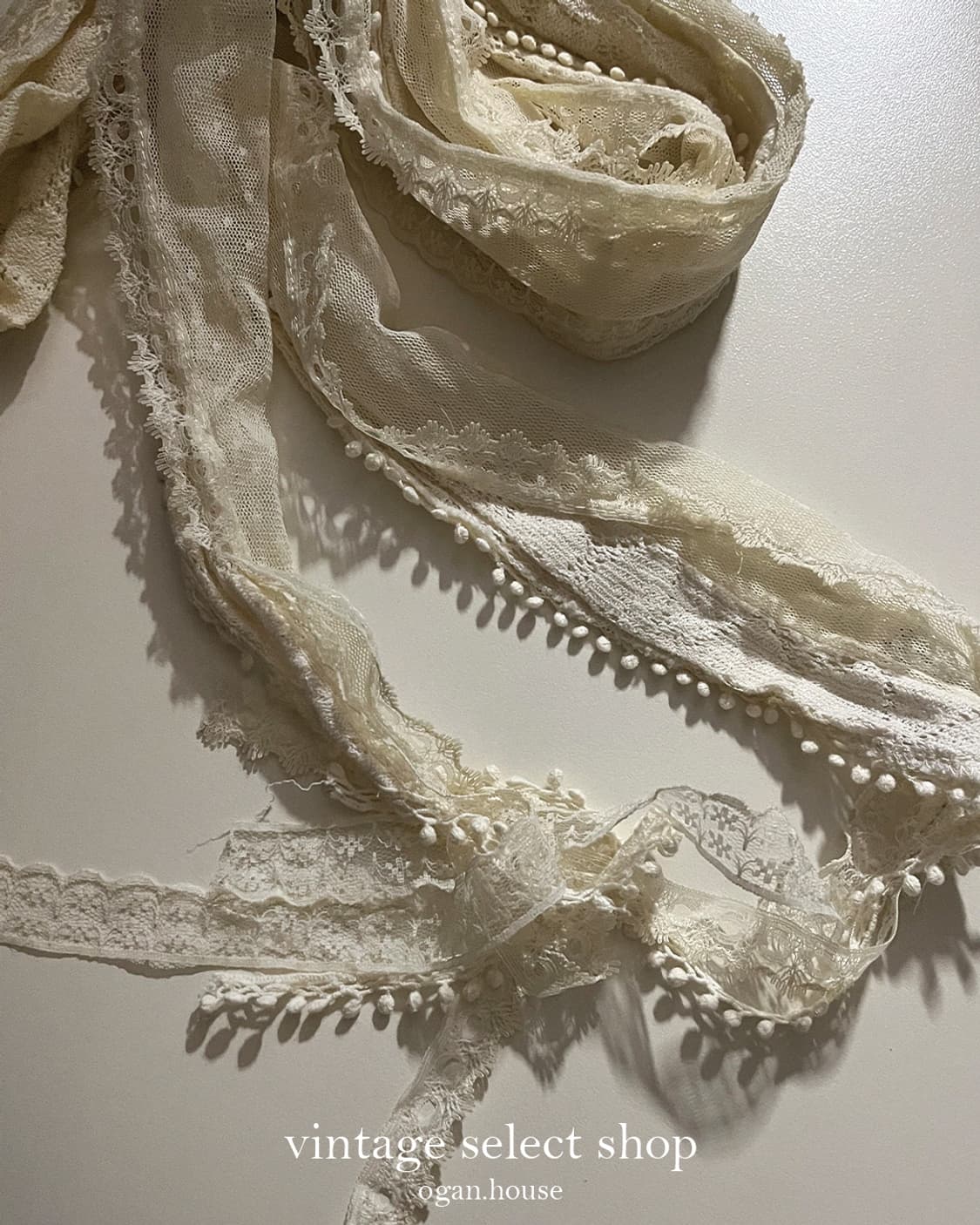 vintage lace scarf 상품이미지4
