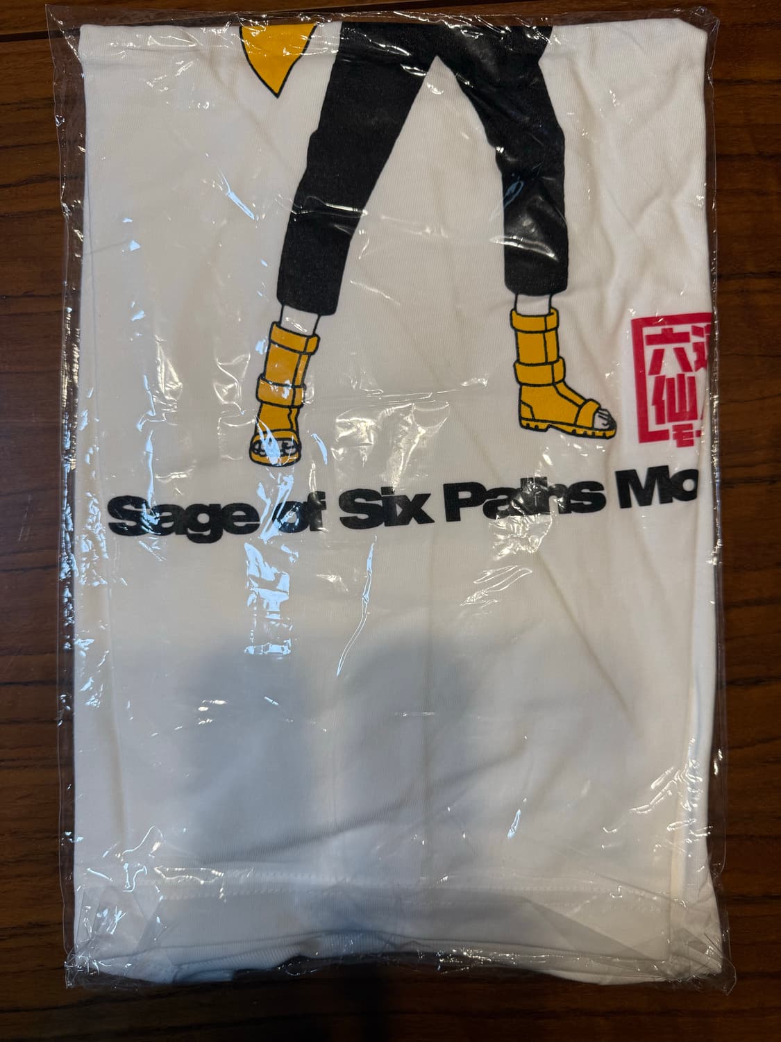 코스파 나루토 육도선인 모드 티셔츠 XL / 미사용 상품이미지2