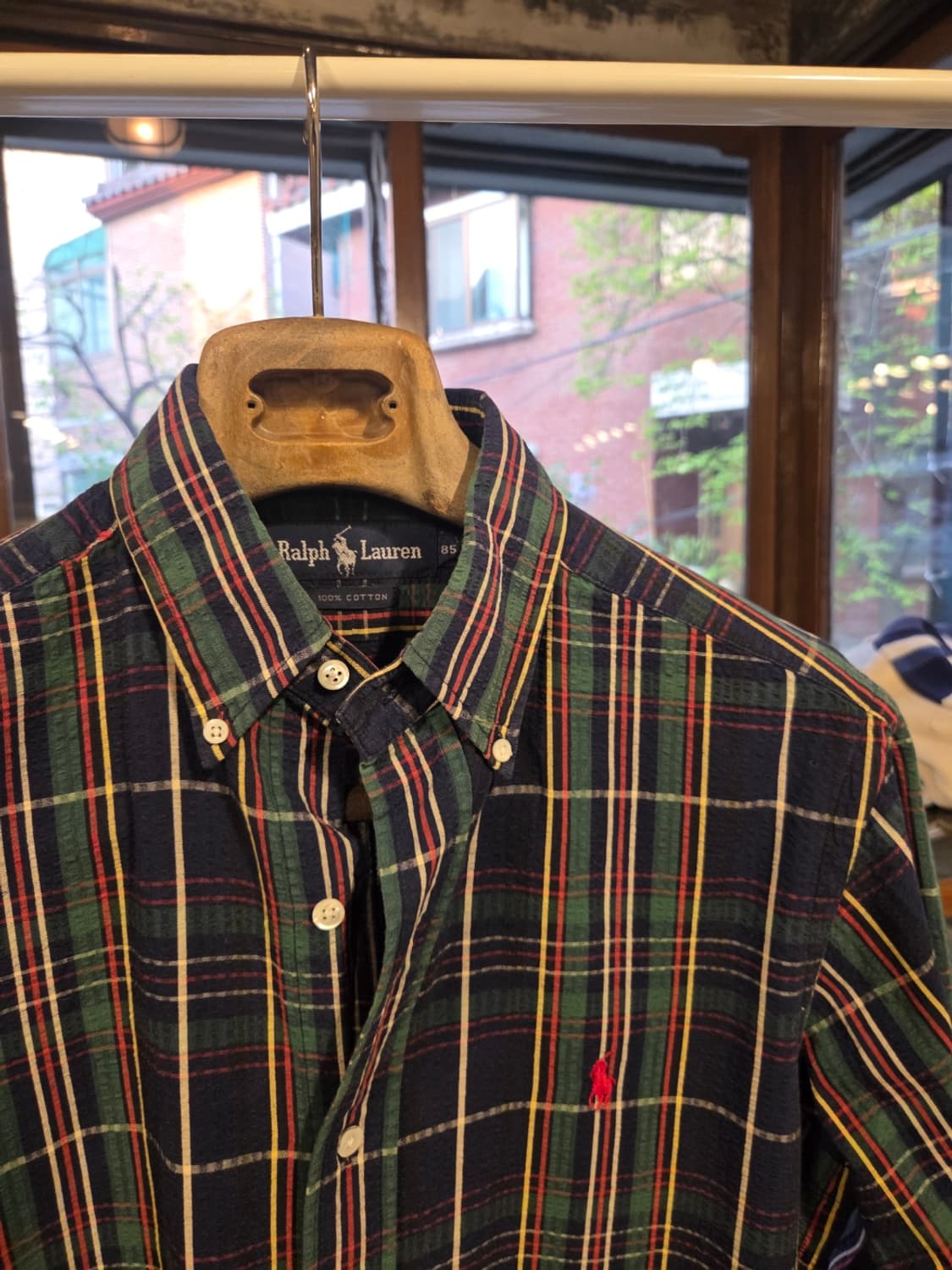 폴로랄프로렌 시어써커 버튼다운셔츠  상품이미지2