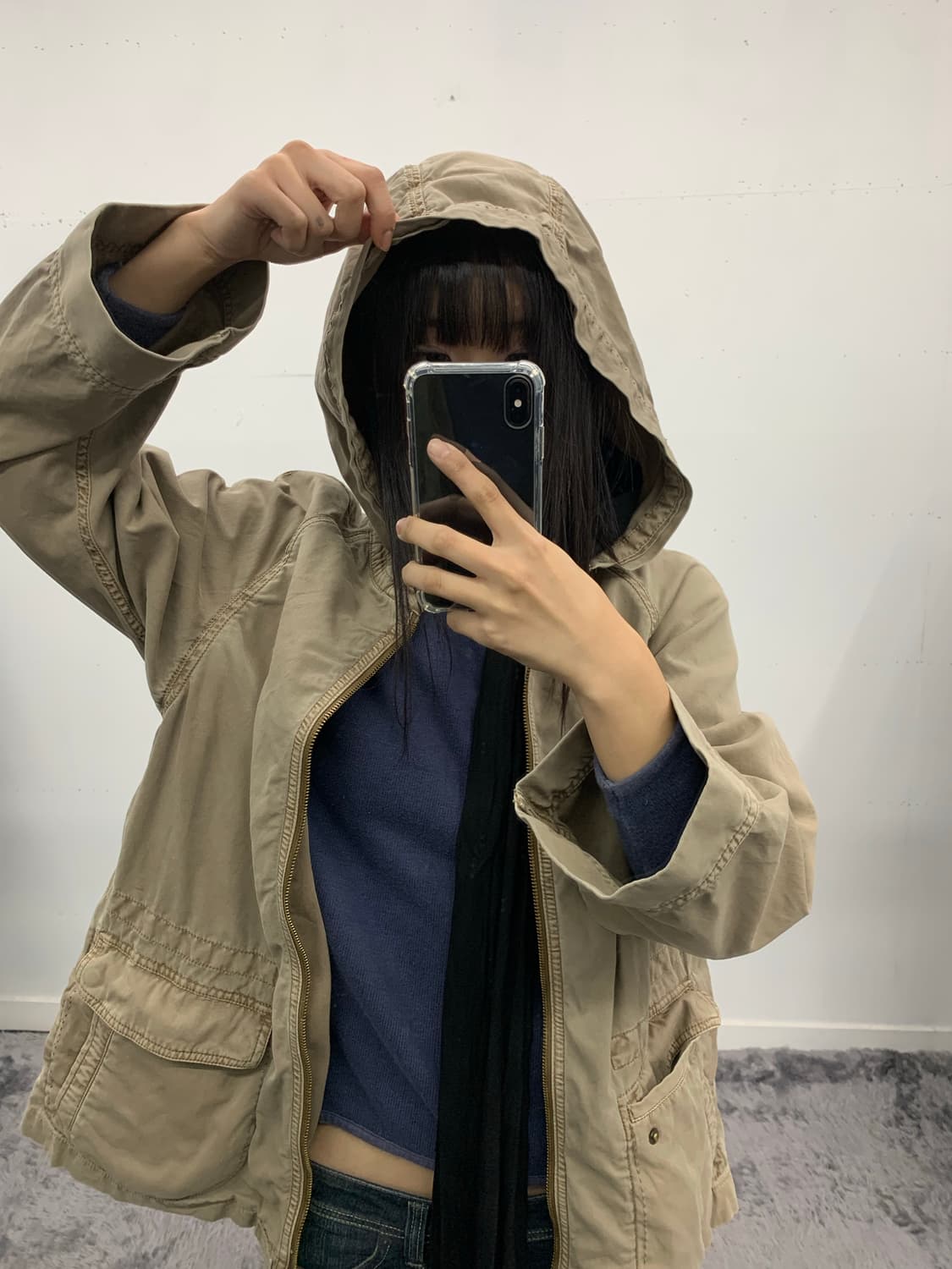 Hai sporting gear 80년대 워싱 코튼 7부 상품이미지4