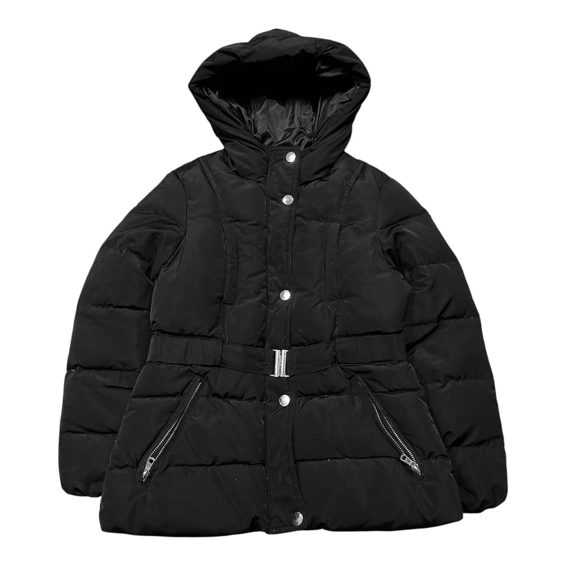 ✨ (바배) 자라 여성 블랙 벨트 패딩  상품이미지1