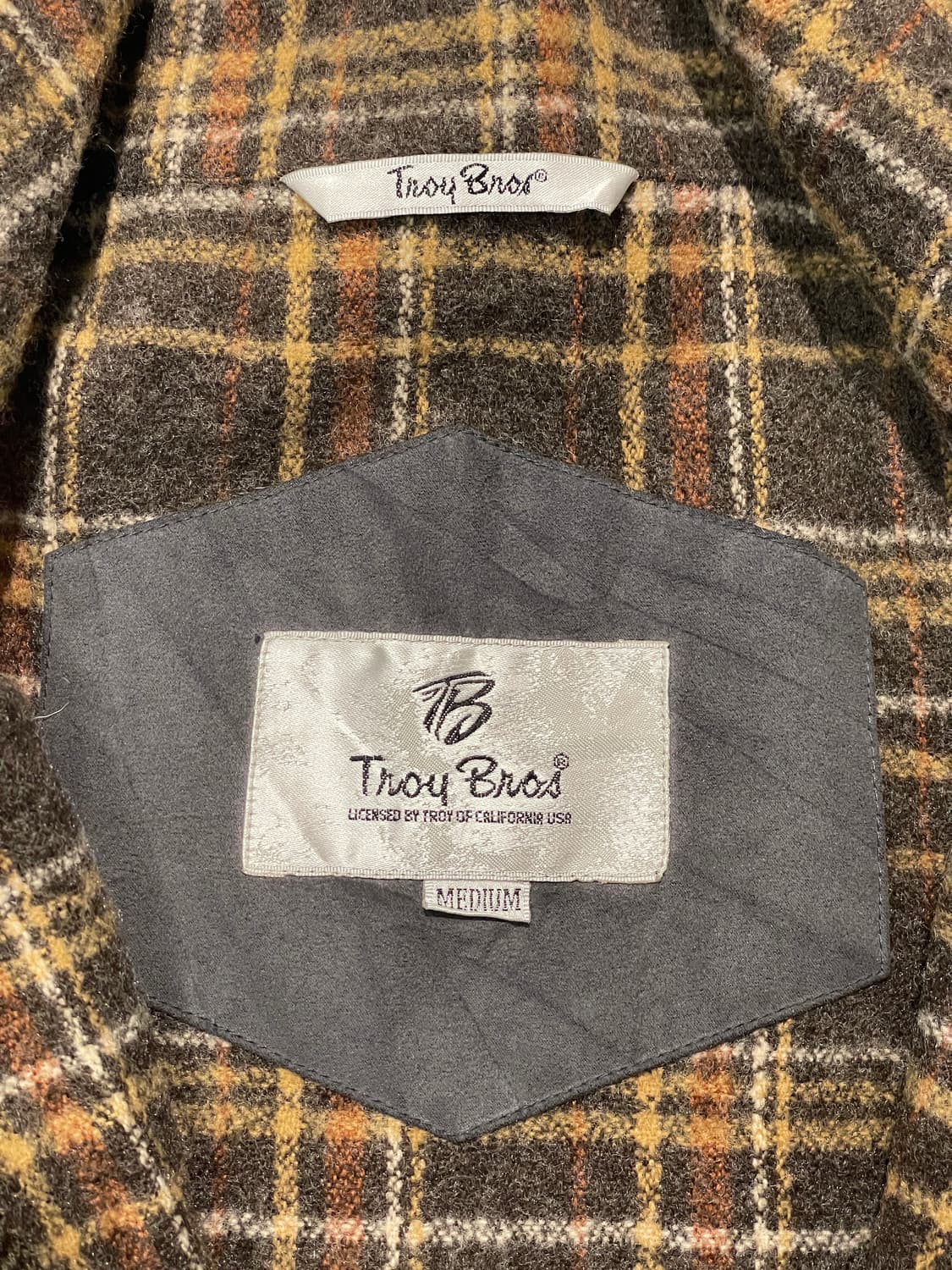 빈티지 스웨이드 헌팅 자켓 (내피 분리 가능) 상품이미지8