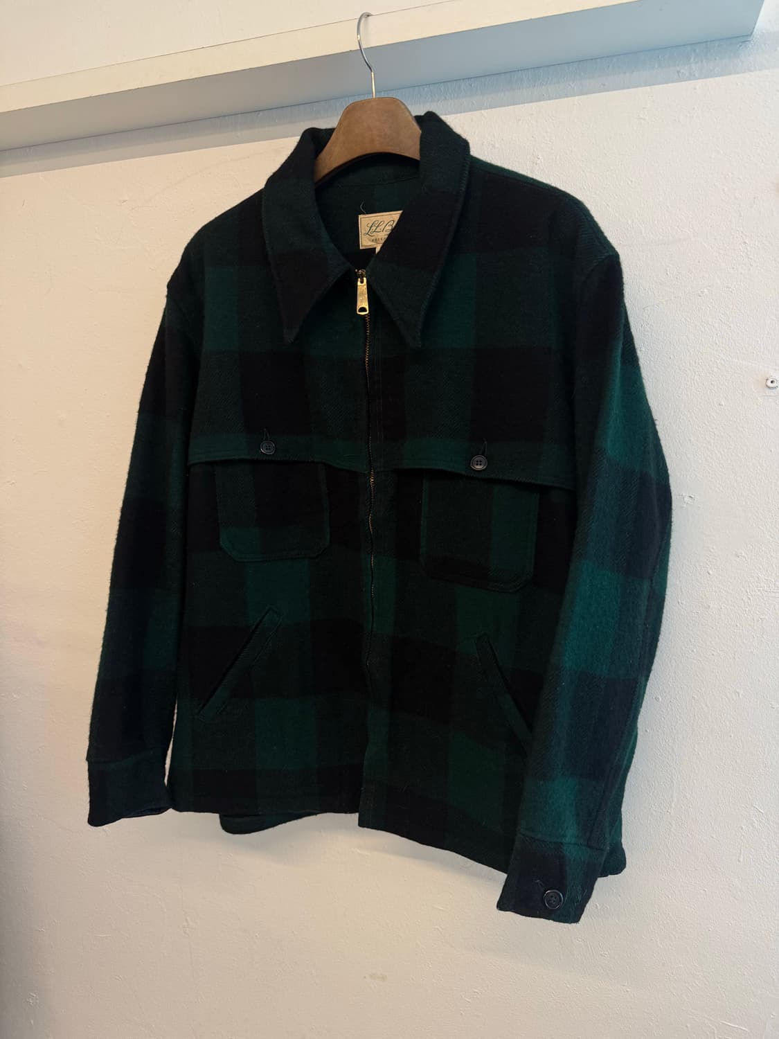 80s 엘엘빈 매키노 헌팅자켓 상품이미지2