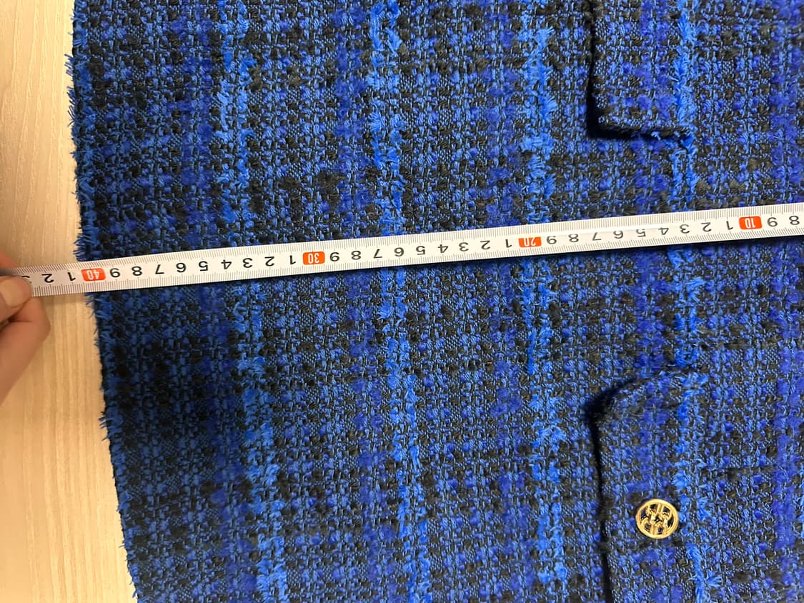 산드로 sandro 데님 트위드 스커트 36 새상품 상품이미지6