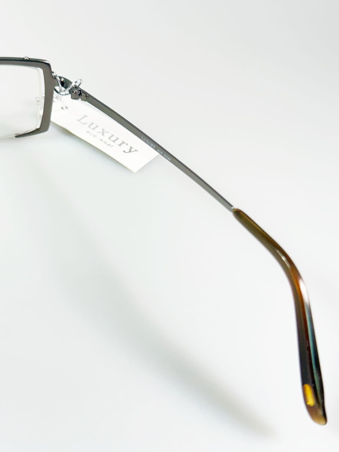 LUXURY OCCHIALI 실버메탈 반무테 스퀘어 빈티지 안경 상품이미지6