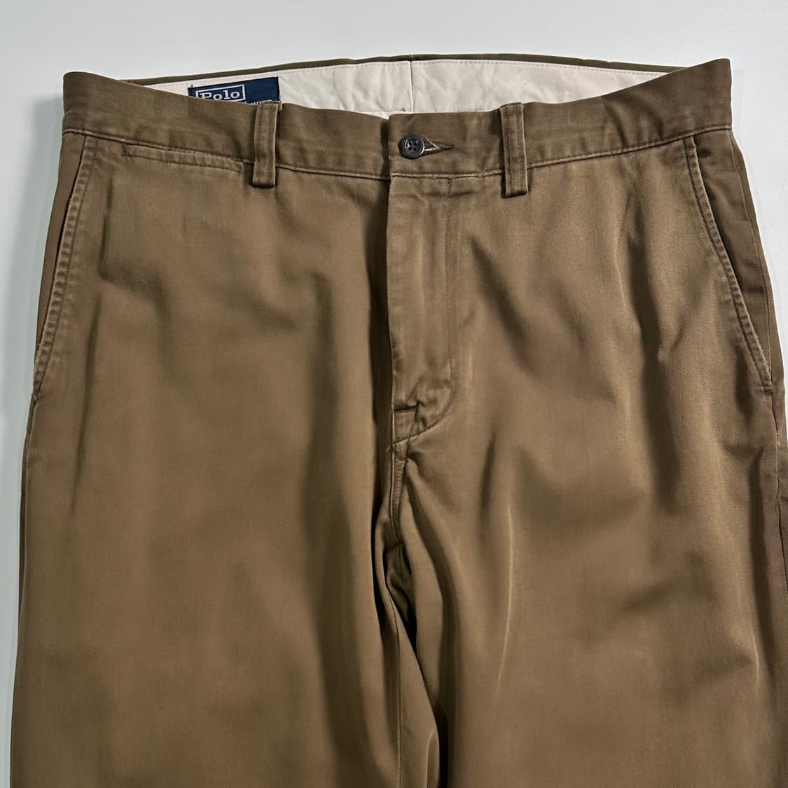 폴로 랄프로렌 카키 브라운 논프론트 치노 팬츠  상품이미지2