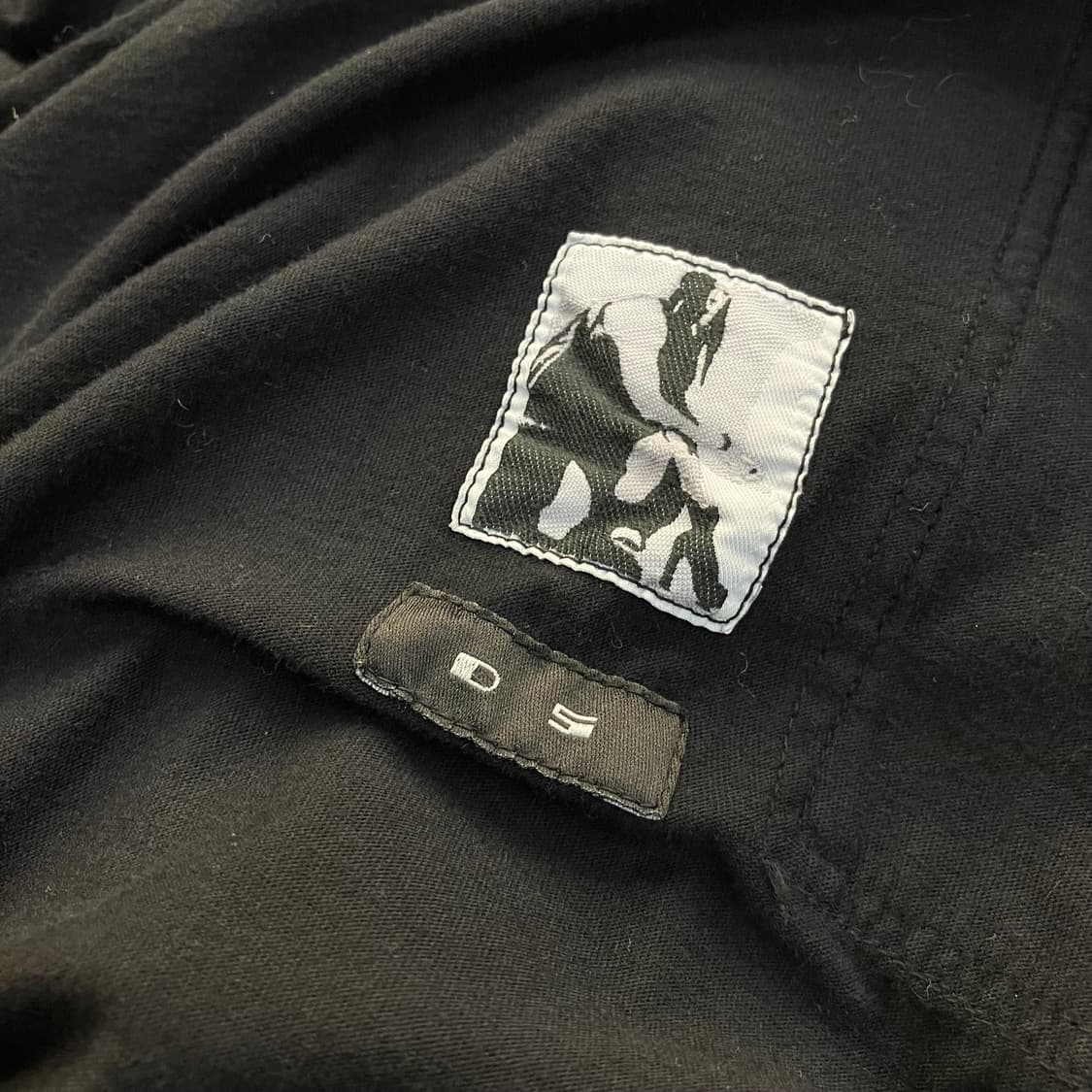 릭오웬스 다크쉐도우 블랙 롱 후드집업 상품이미지3